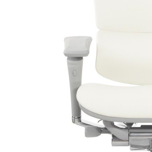 Ортопедическое кресло Falto Leather Premium Белое