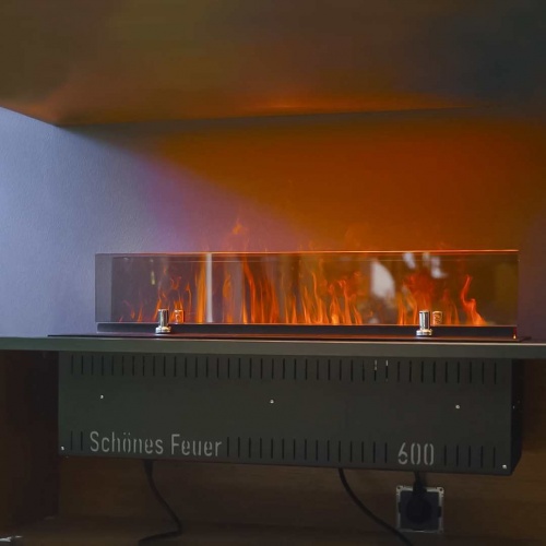 Электроочаг Schönes Feuer 3D FireLine 600 Blue (с эффектом cинего пламени) в Белгороде
