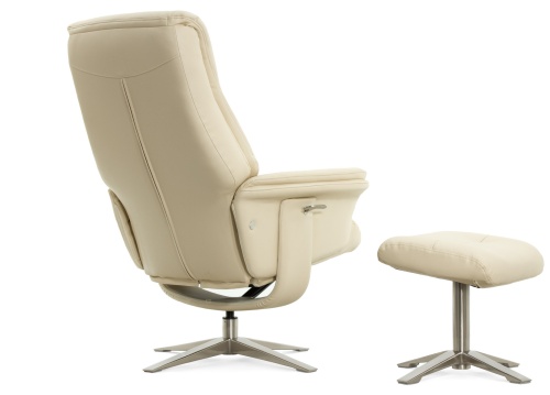 Кресло-реклайнер Falto Boss натуральная кожа