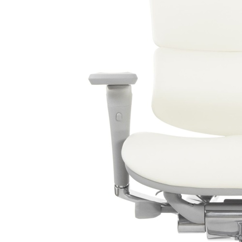 Ортопедическое кресло Falto Leather Premium Белое