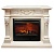 Каминокомплект Real Flame Erica (White Rose)+3D Helios