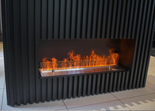 Электроочаг Schönes Feuer 3D FireLine 1000 со стальной крышкой в Белгороде